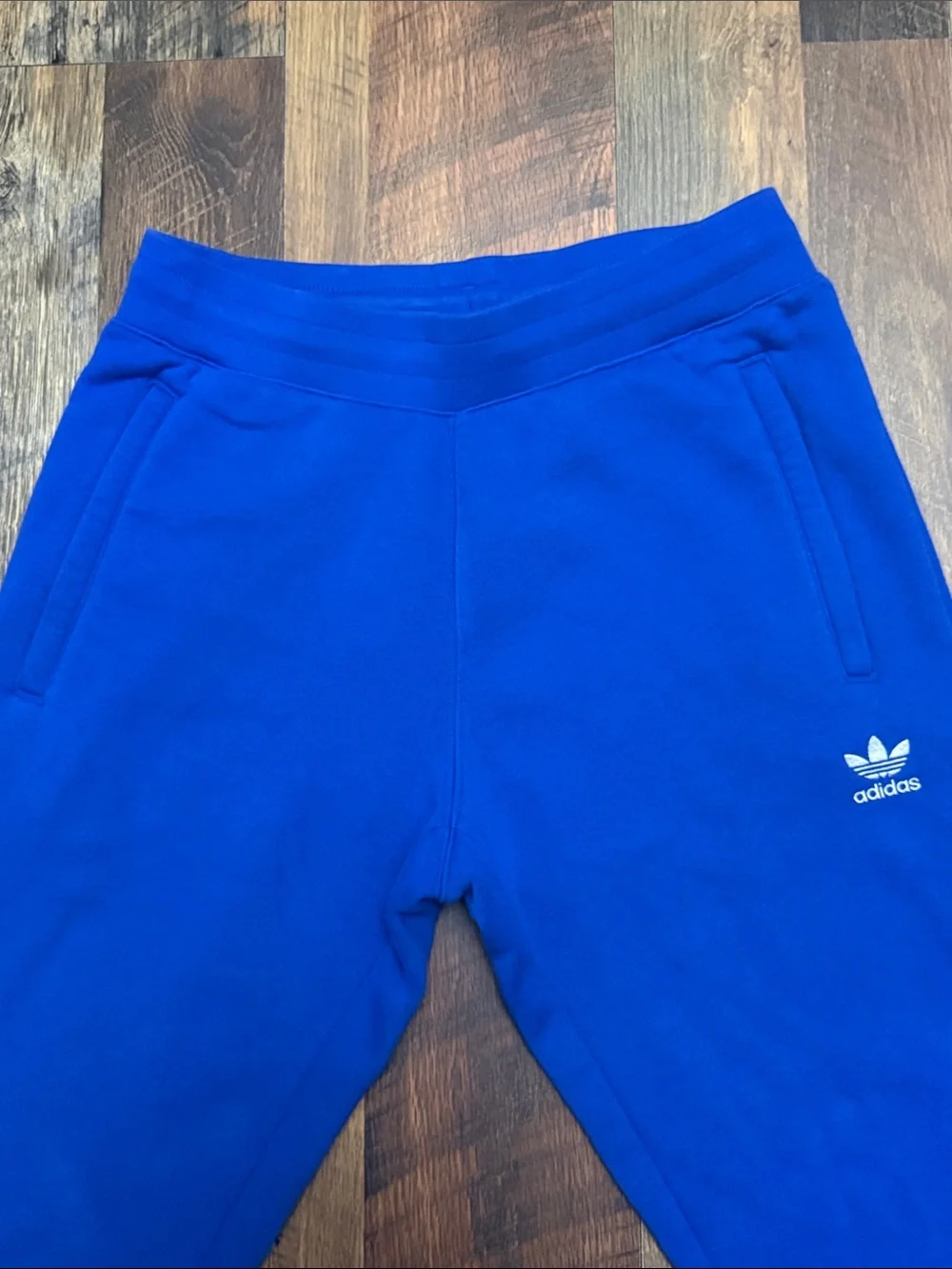 Adidas Originals Trefoil Essentials Joggers Men’s M Blue IR7806